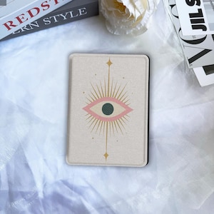Mystic Eye Kindle Case -12th 7&quot;Colorsoft 2024 Paperwhite 12th 6.8 Kindle Oasis Auto Wake/Sleep Kobo Clara Libra Case- Personalized Gift Idea