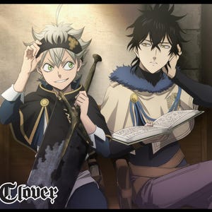 Tapete de juego con licencia oficial - Black Clover Standard - Asta y Yuno