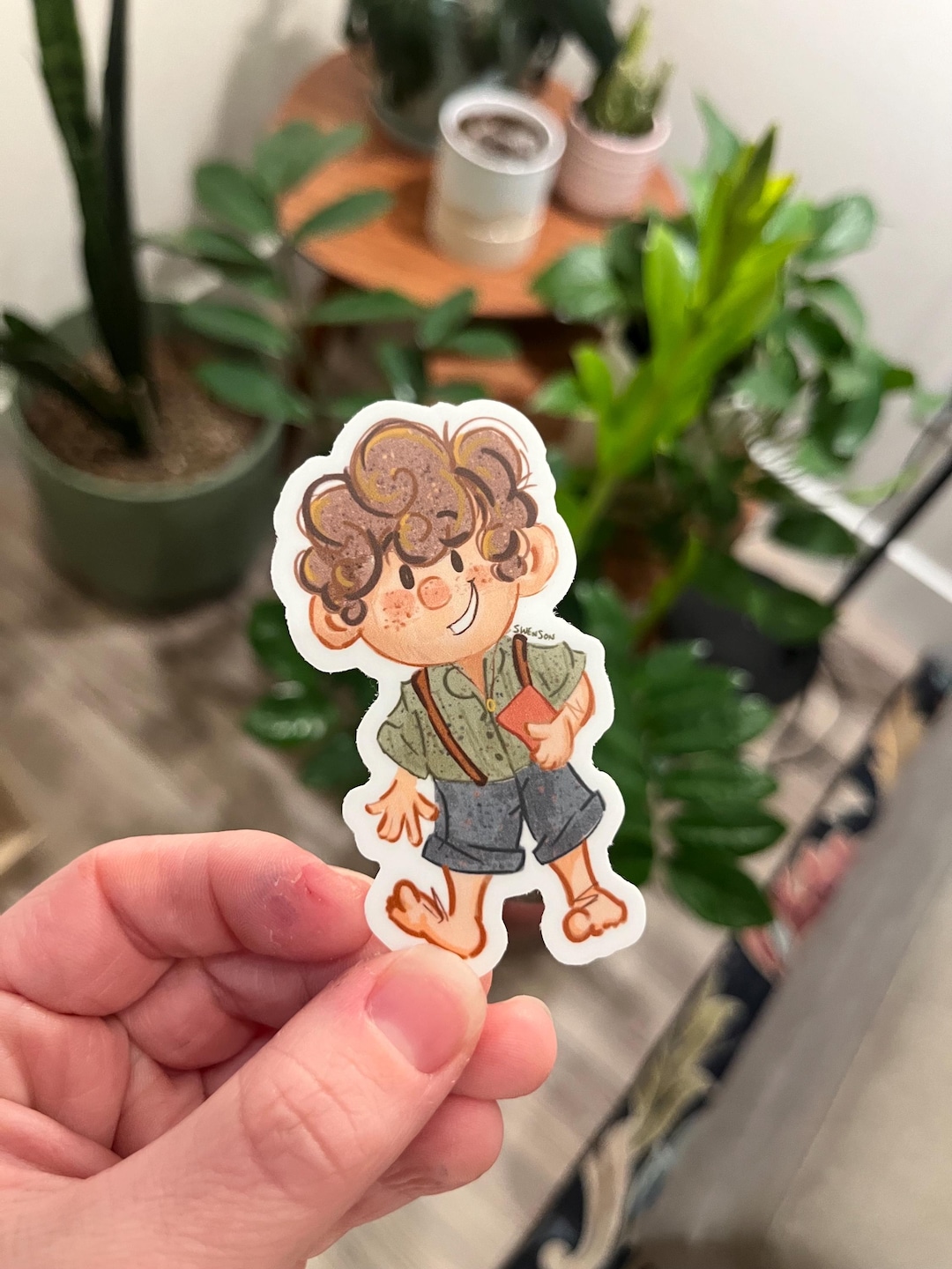 Frodo Sticker Frodo Vinyl Laminated Sticker - Etsy