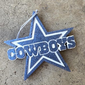 Dallas Freshie, Cowboy  Car Freshie, Car Freshner, Man Car Freshie Car Accessories, Dad Gift, Dallas, Cowboys
