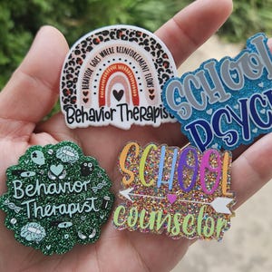 Badgehaspel gedragstherapie, Special Ed, School Psych, Lssp, ID-badge leraar, badgehaspel, kralenbadges, Gedragstherapeut, BCBA, RBT