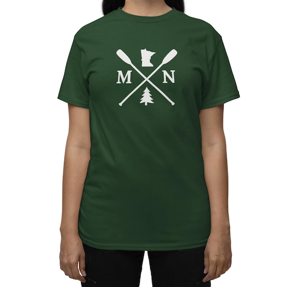 Minnesota Adventure Unisex Heavy Cotton Tee, Outdoor Enthusiast Shirt, Casual Wear, Gifts for Him, Gifts for Her, Summer T-Shirt