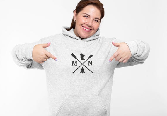 Minnesota Home State Hoodie, Unisex Sweatshirt for Outdoor Lovers, Gifts for Adventurers, Cozy Winter Apparel, Perfect for Holidays
