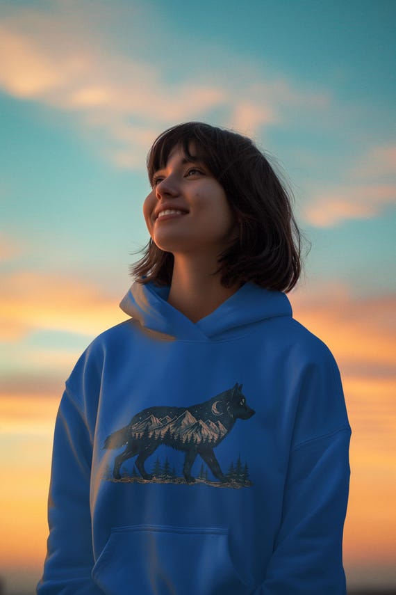 Wildlife Adventure Hoodie, Nature Lover Apparel, Cozy Sweatshirt for Campers, Hiking Gift, Outdoorsy Style
