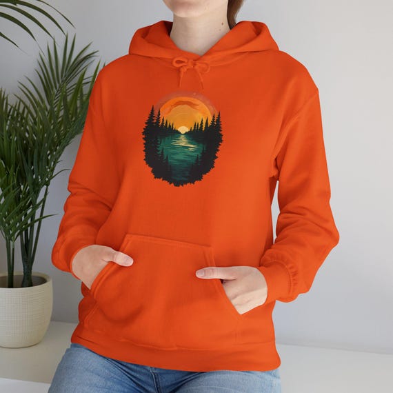 Sunset Reflection Hoodie - Unisex Heavy Blend™ Sweatshirt