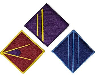 Sabine Wren (Ahsoka series) Jacket 3 Iron-On Embroidery Patch Set