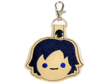 Star Wars Rebels season 1 EZRA BRIDGER Embroidered *ITH* Vinyl Water-Resistance Key Chain, Snap Tab, Key Fob, Bag Tag, Zipper Pull