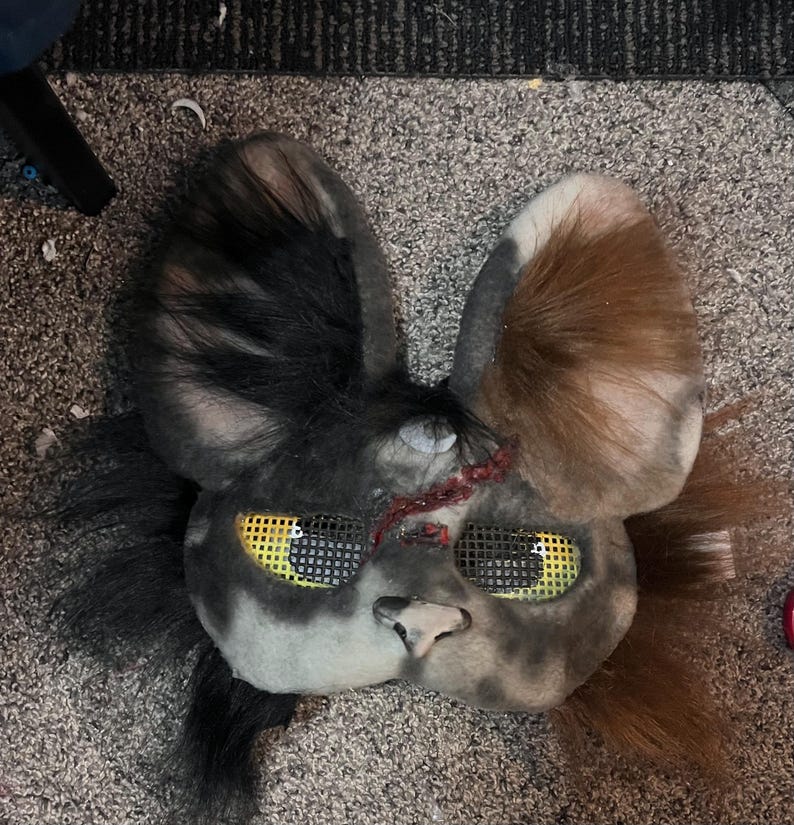 MESSAGE BEFORE BUYING Animal/Character Mask Commissions/slides are examples image 4