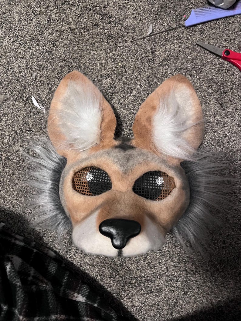 MESSAGE BEFORE BUYING Animal/Character Mask Commissions/slides are examples image 10