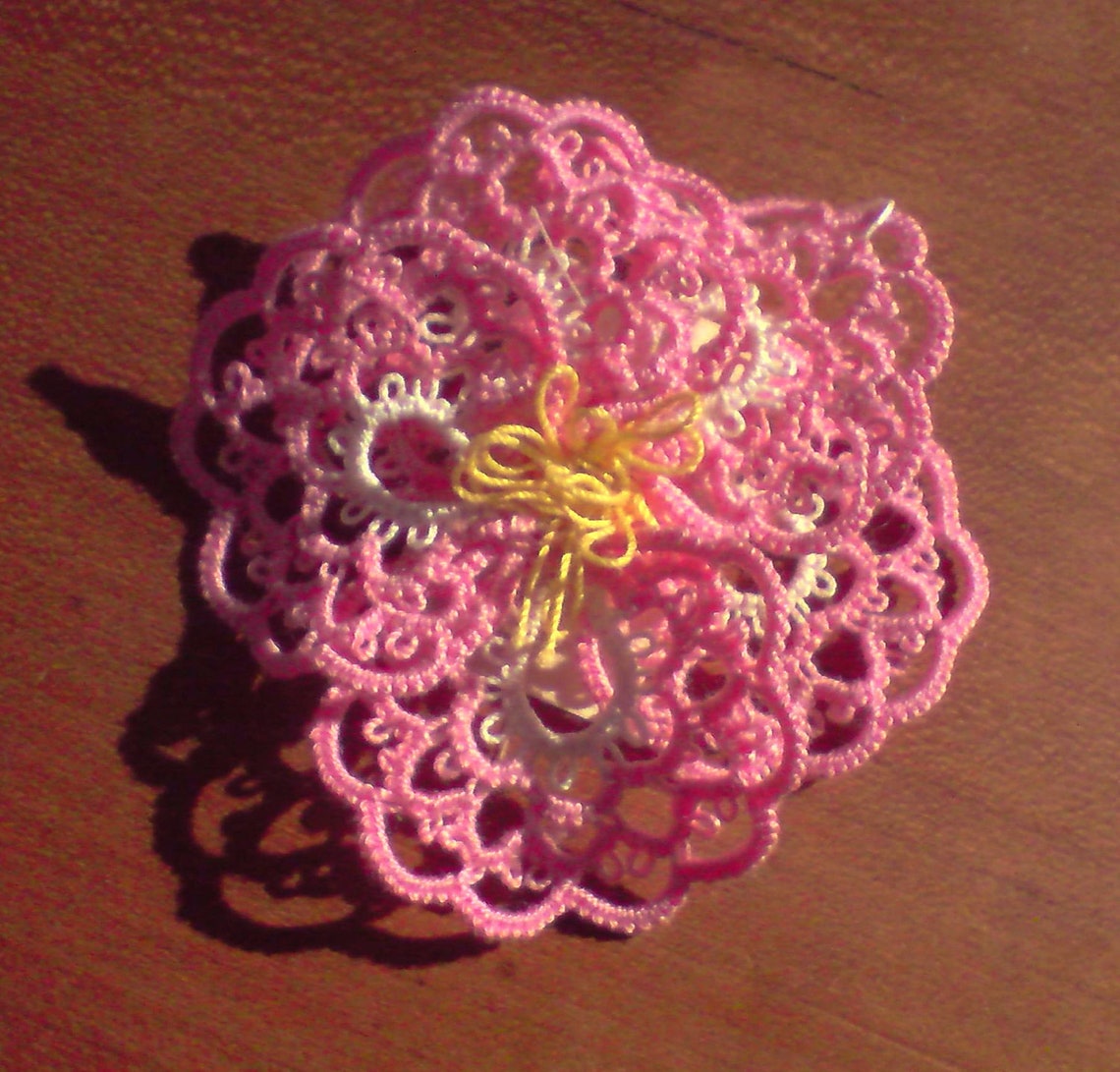 DOUBLE SIDED SCARF RING OF ROSES main image 1