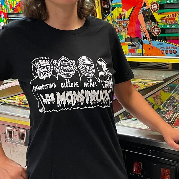 Los Monstruos tee shirt