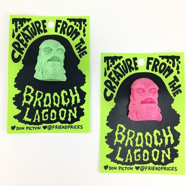 Creature from the Brooch Lagoon