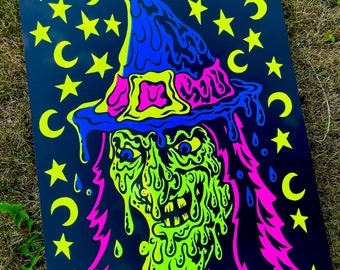 Melting Witch screen print