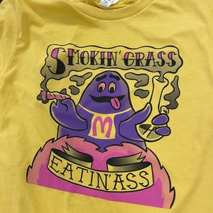 Giant Purple Food Eating Monster tee