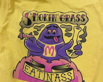 Giant Purple Food Eating Monster tee