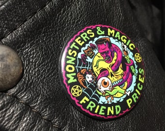 Monsters and Magic Pin CHEAP