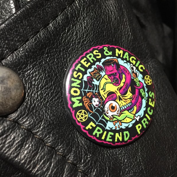 Monsters and Magic Pin CHEAP