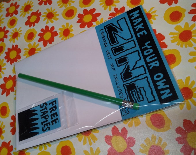 Make Your Own Zine Kit Etsy