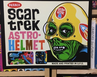 Scar Trek Astro Helmet print