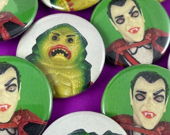 Monster Toys buttons