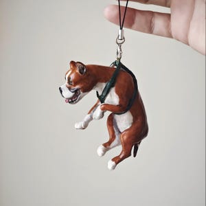 Custom Keychain Pet Portrait | Gift for pet Lover