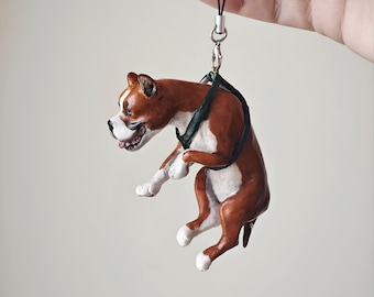 Custom Keychain Pet Portrait | Gift for pet Lover