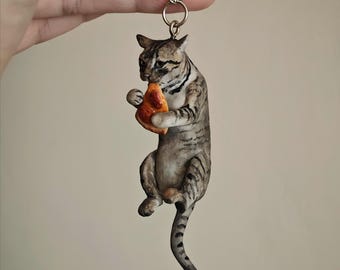 Custom Keychain Pet Portrait | Gift for pet Lover