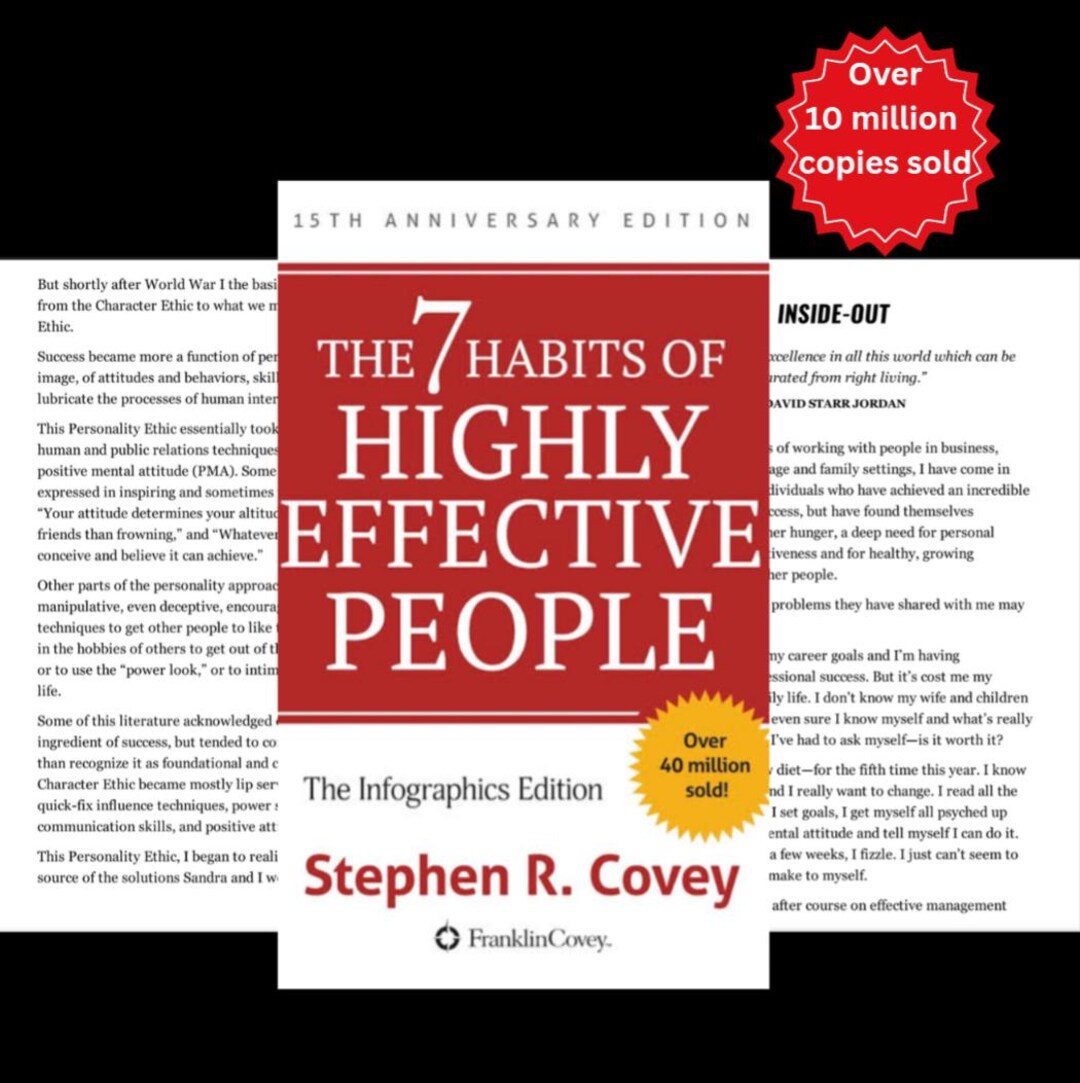 The 7 Habits of Highly Effective People by Stephen R Covey (high ...