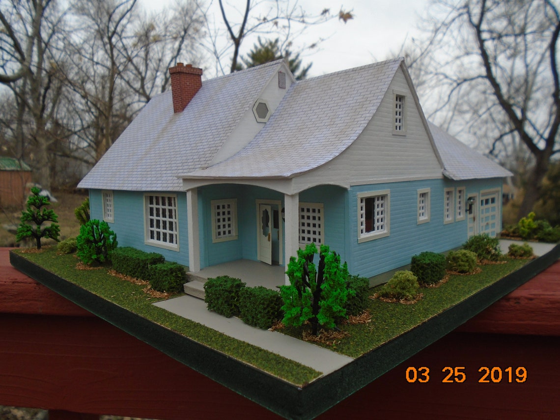 SOLD Custom Made Replica House Etsy