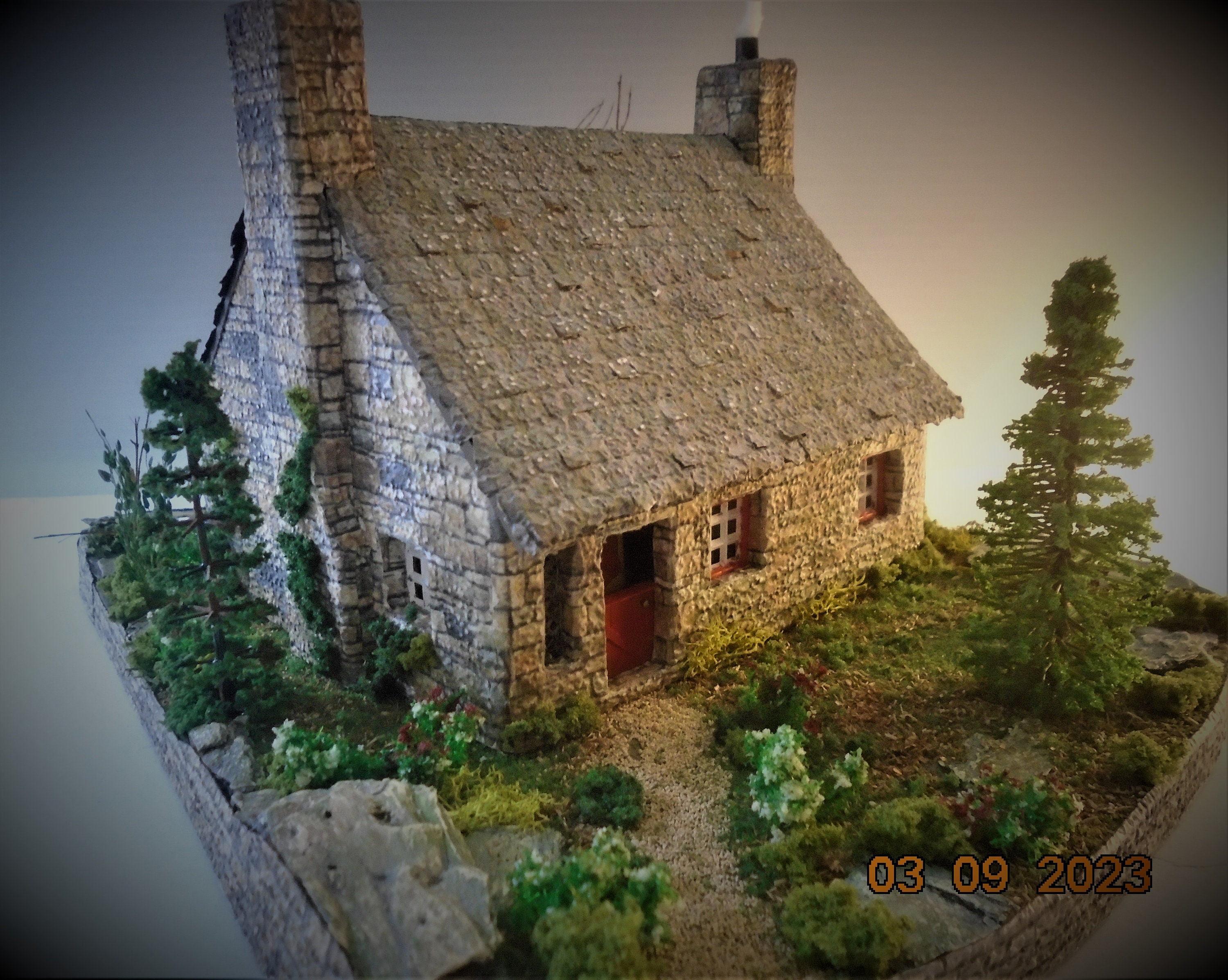 Miniature Irish Cottage - Etsy