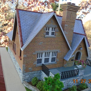 SOLD, Custom made replica house example