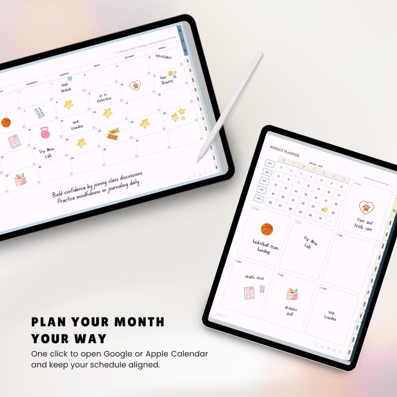 2026 Digital Planner Bundle – Hyperlinked, Goodnotes iPad (landscape ...