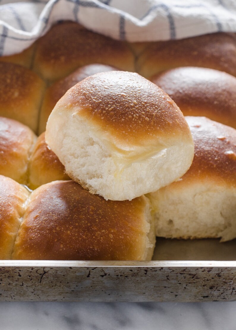 Sourdough Dinner Rolls.