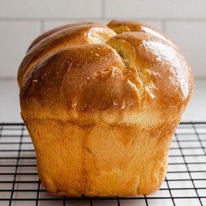 Sourdough brioche.