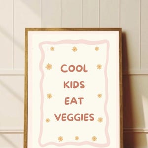 Poster COOL KIDS - decorazione murale per bambini - Poster originale - Regalo di nascita, bambino o adulto
