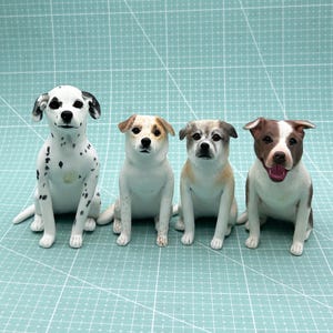 Personalized Dog Wedding Cake Toppers: Custom Ceramic Pet Figurines