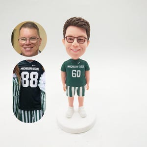Boneco de argila personalizado: estátua 3D personalizada para presente