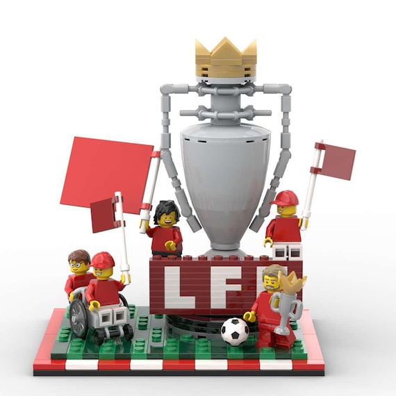 LEGO Instructions Liverpool Football Club English Premier League Trophy  Celebration Display Soccer FC LFC Moc Custom