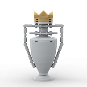 Instrucciones de LEGO - Trofeo de la Premier League inglesa (EPL), maqueta de fútbol personalizada