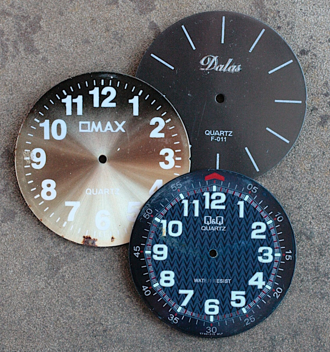 Large Wrist Watch Faces set of 3 D8 Etsy