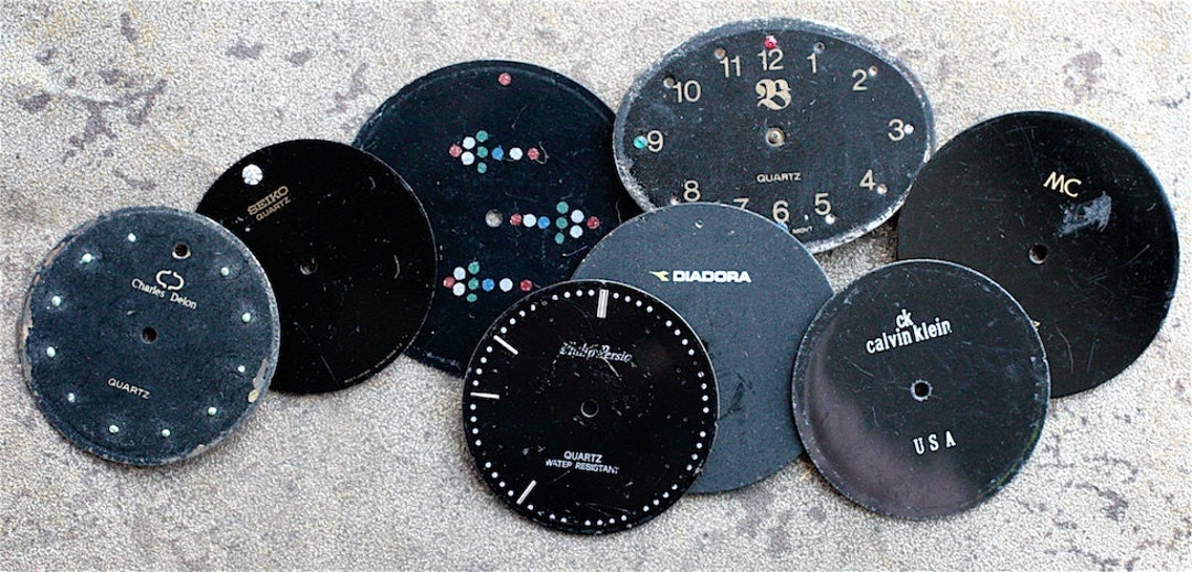 Wrist Watch Faces Set of 8 D14 Etsy