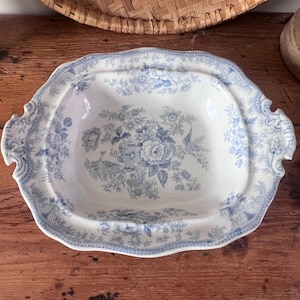Burleigh Blue Asiatic Pheasants - Etsy