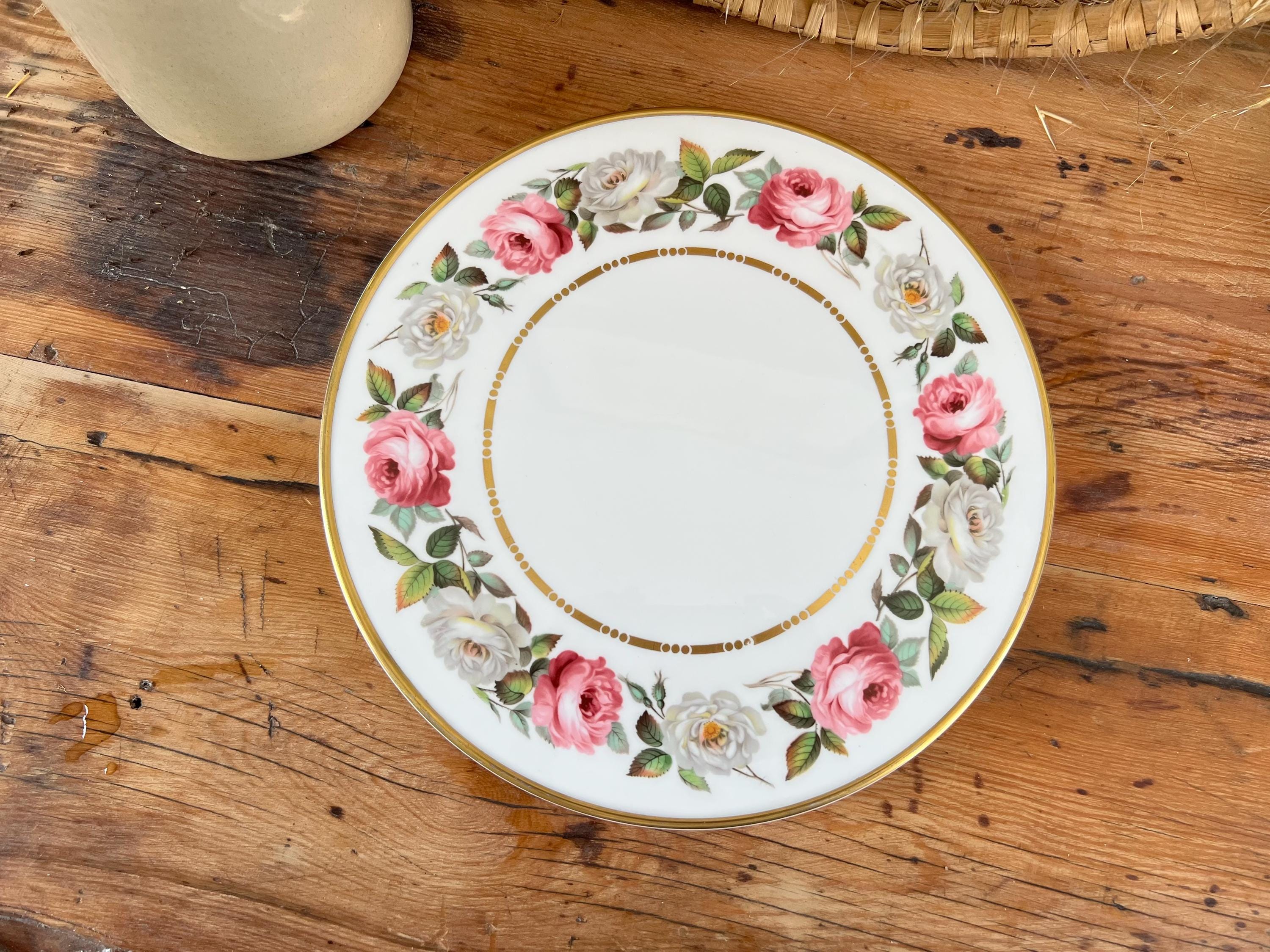  Worcester - 英国製  Worcester 【English Garden】プレート Royal Worcester, English Garden (Green Trim) | Replacements