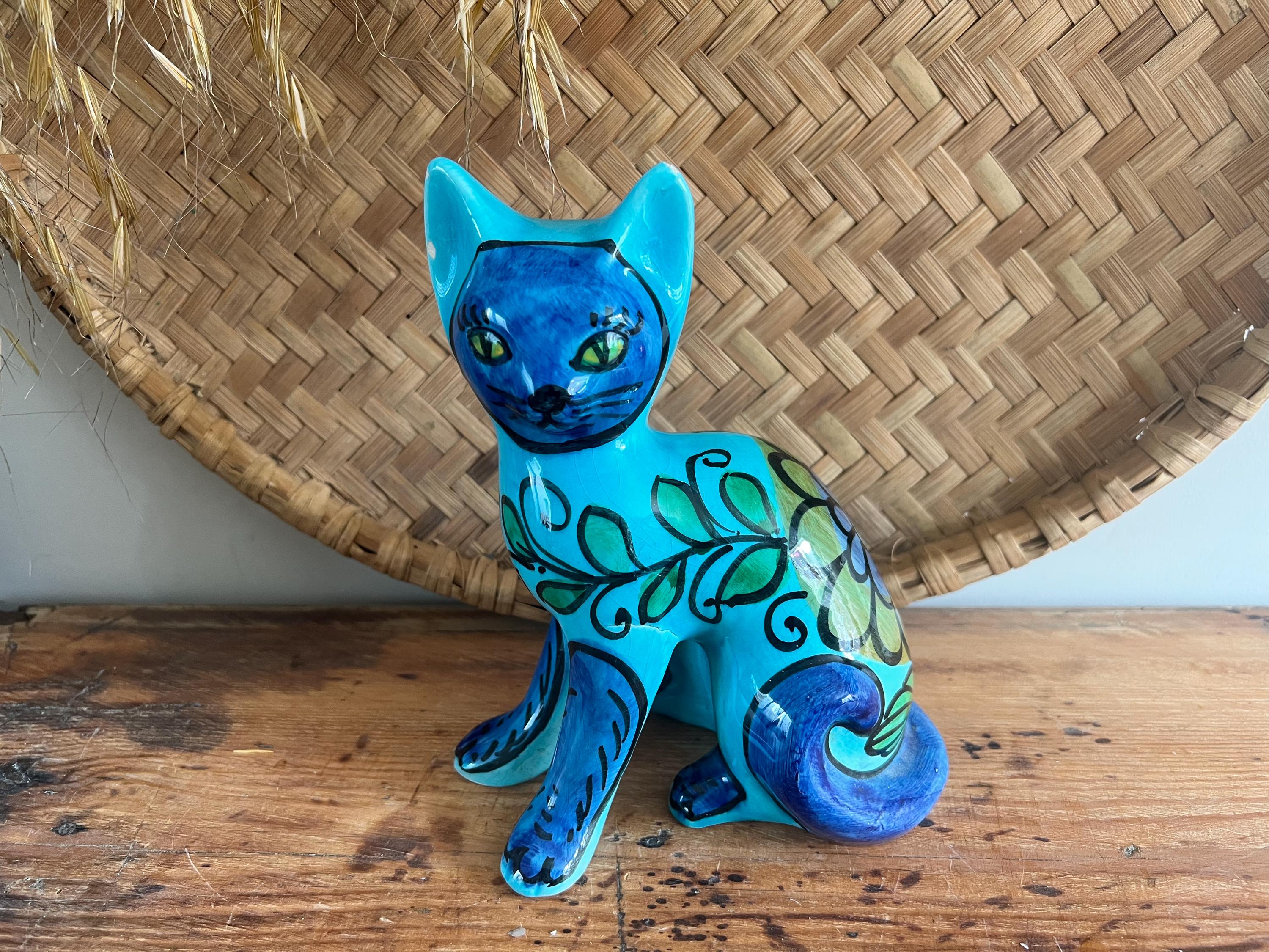 Bitossi ビトッシ Rimini Blu リミニブルー  Cat 猫 楽天市場】ビトッシ 置物 猫 bitossi リミニブルー イタリア
