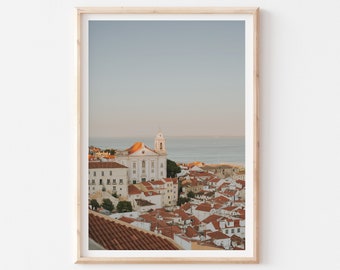 Lisbon Printable, Travel Photography Printable, Architecture Portugal Poster, Travel Europe Printable, Travel Wall Decor, Lisbon Poster