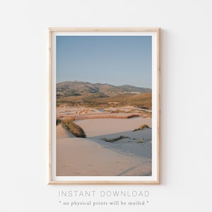 Coastal Printable Wall Art, Beach Dunes Photo, Boho Decor, Summer House Printable, Dunes Print, Beach Print, Sea Grass, Soothing Nature Art