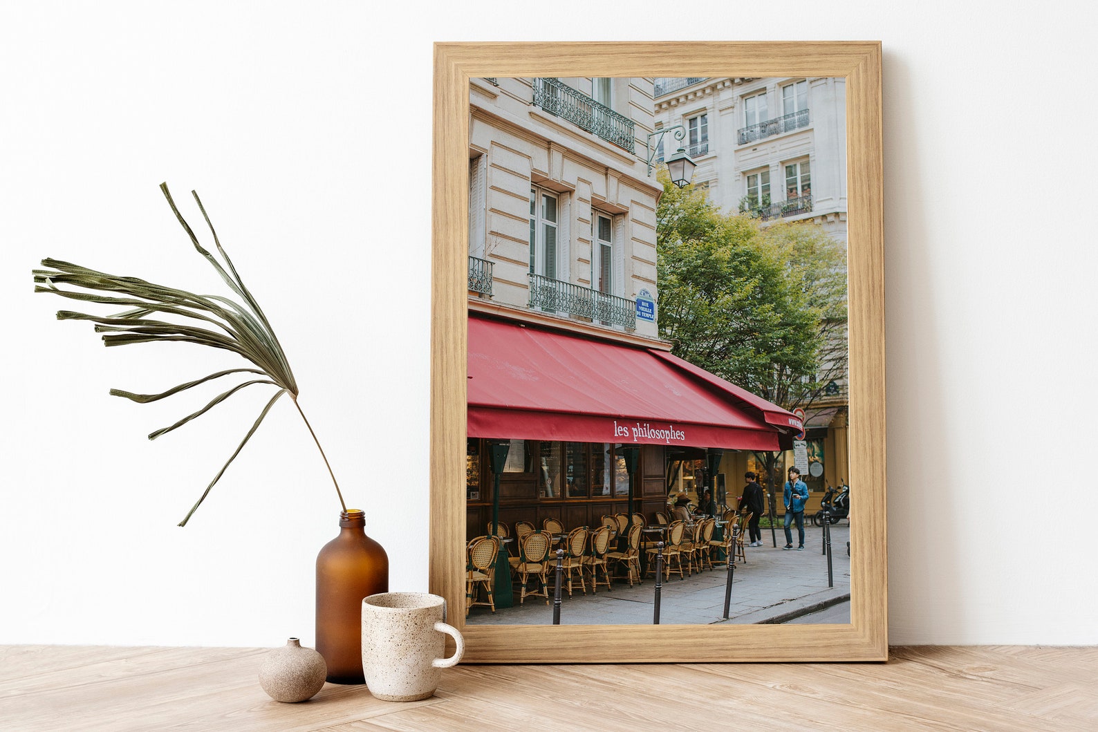 Paris Cafe Wall Art Paris Cafe Poster Downloadable Paris Etsy