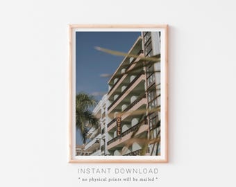 Utskrivbar väggkonst i Andalusien, grön tropisk fotografi, fotografi i Spanien, utskrivbar väggkonst i Spanien, stadstryck i Spanien, affisch i Spanien