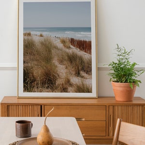 Seaside Grass Printable Wall Art, Beach Dunes Print, Digital Download, Beach House Wall Decor, Boho Coastal Art, Beach Grass Photo Print image 3