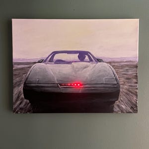 K.I.T.T. w/ moving scanner lights
